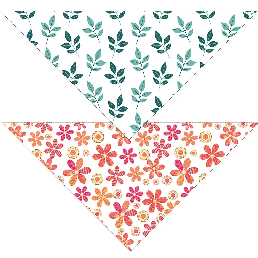 Large Pet Triangle Bandanna 2