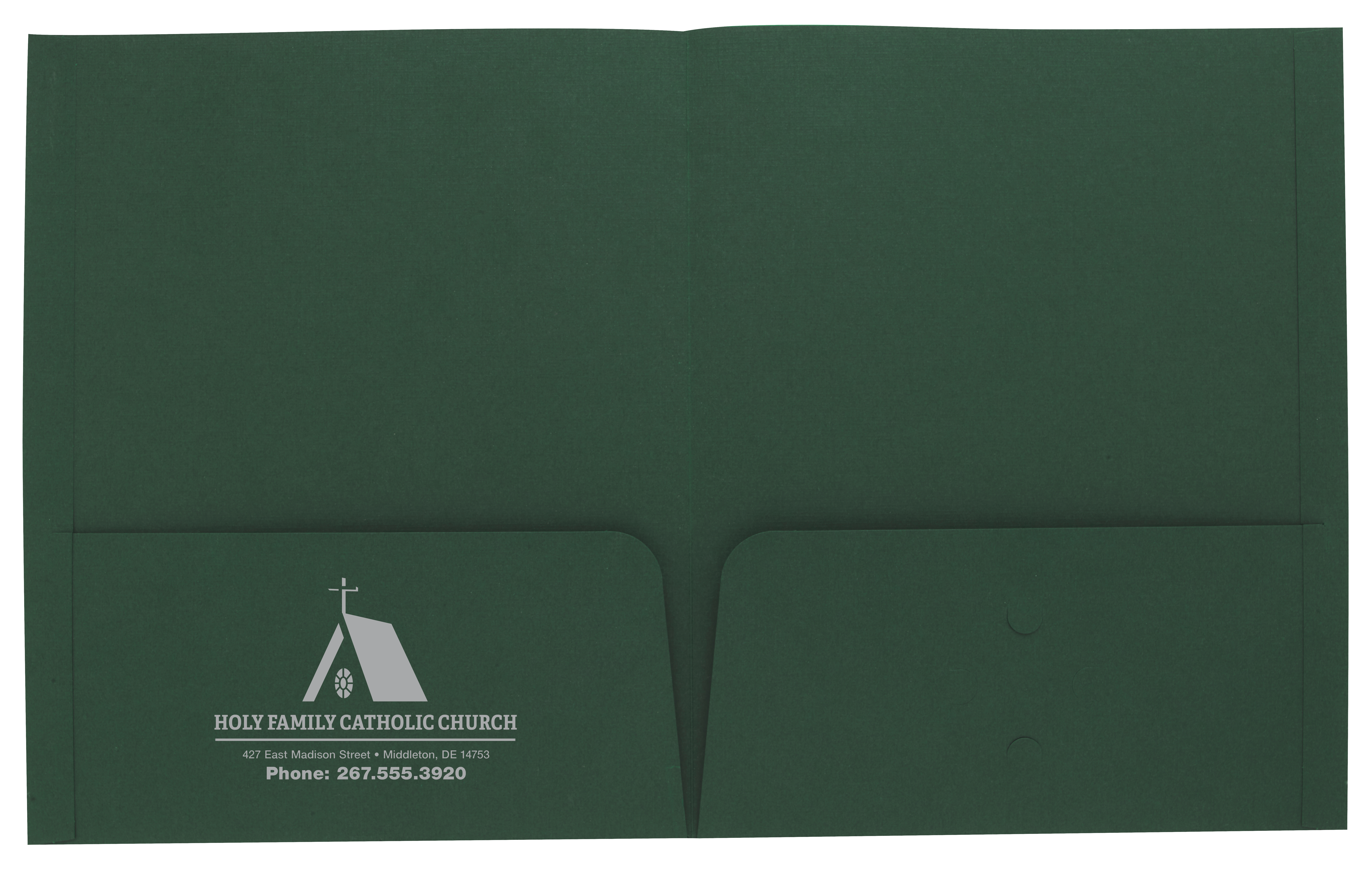 Good Value™ Linen Paper Folder 47