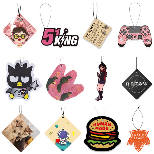 Custom Car Paper Air Fresheners 2