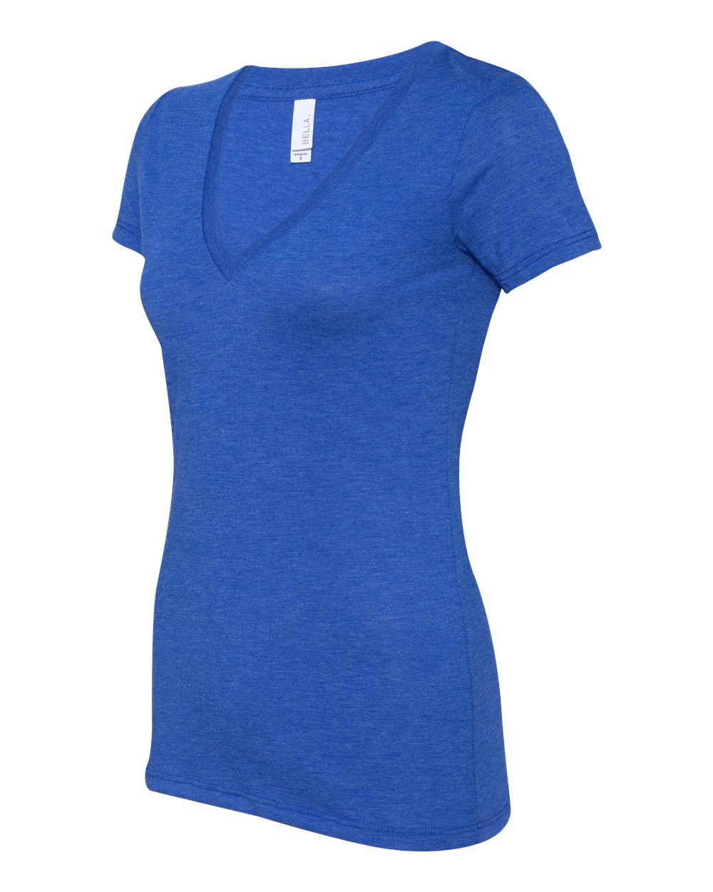 Women's Triblend Deep V-Neck Tee - 8435 13