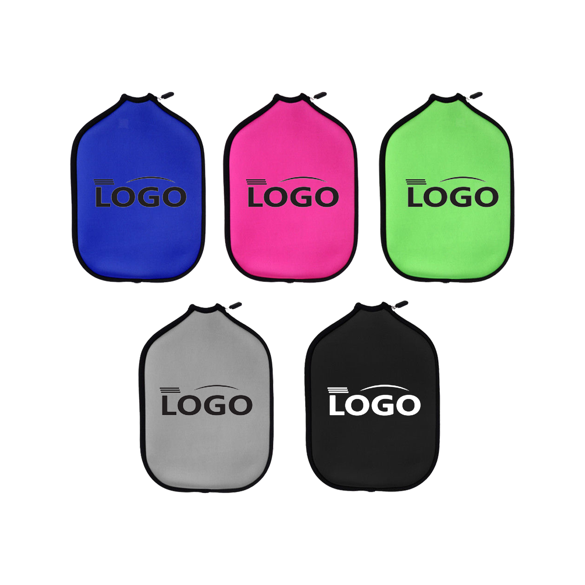 Customizable Pickball/Tennis Racket Protective Cover 1