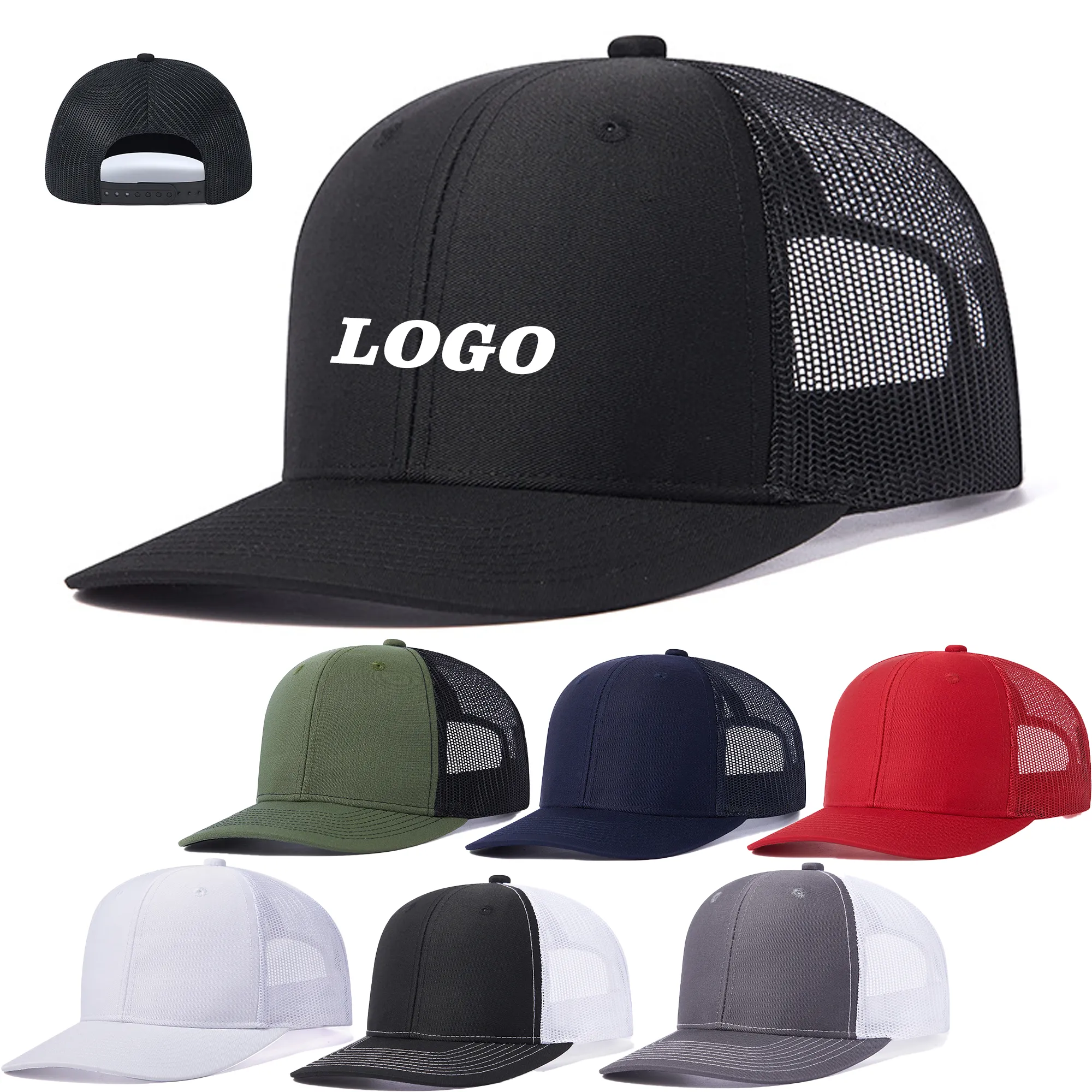 6 Panel Mesh Trucker Hat