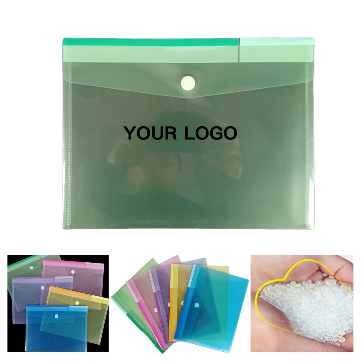 Durable PP Folder Bag for Office and School Use 1
