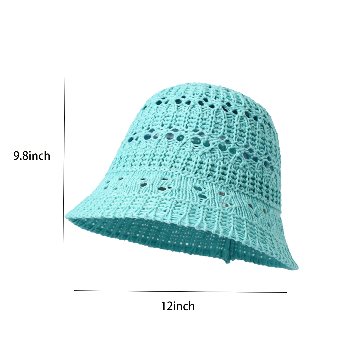 Crocheted Beautiful Womens Sunhat 6
