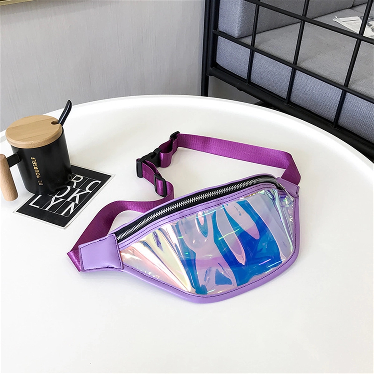 Cute Holographic Fanny Pack 2