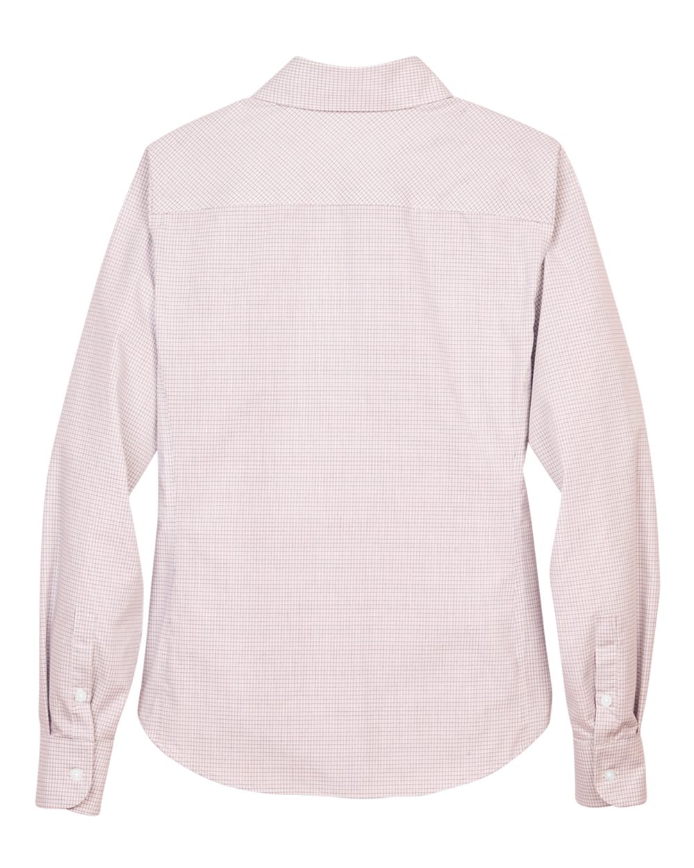 Women's Crown Collection® Micro Tattersall Woven Dress Shirt - DG510W 6