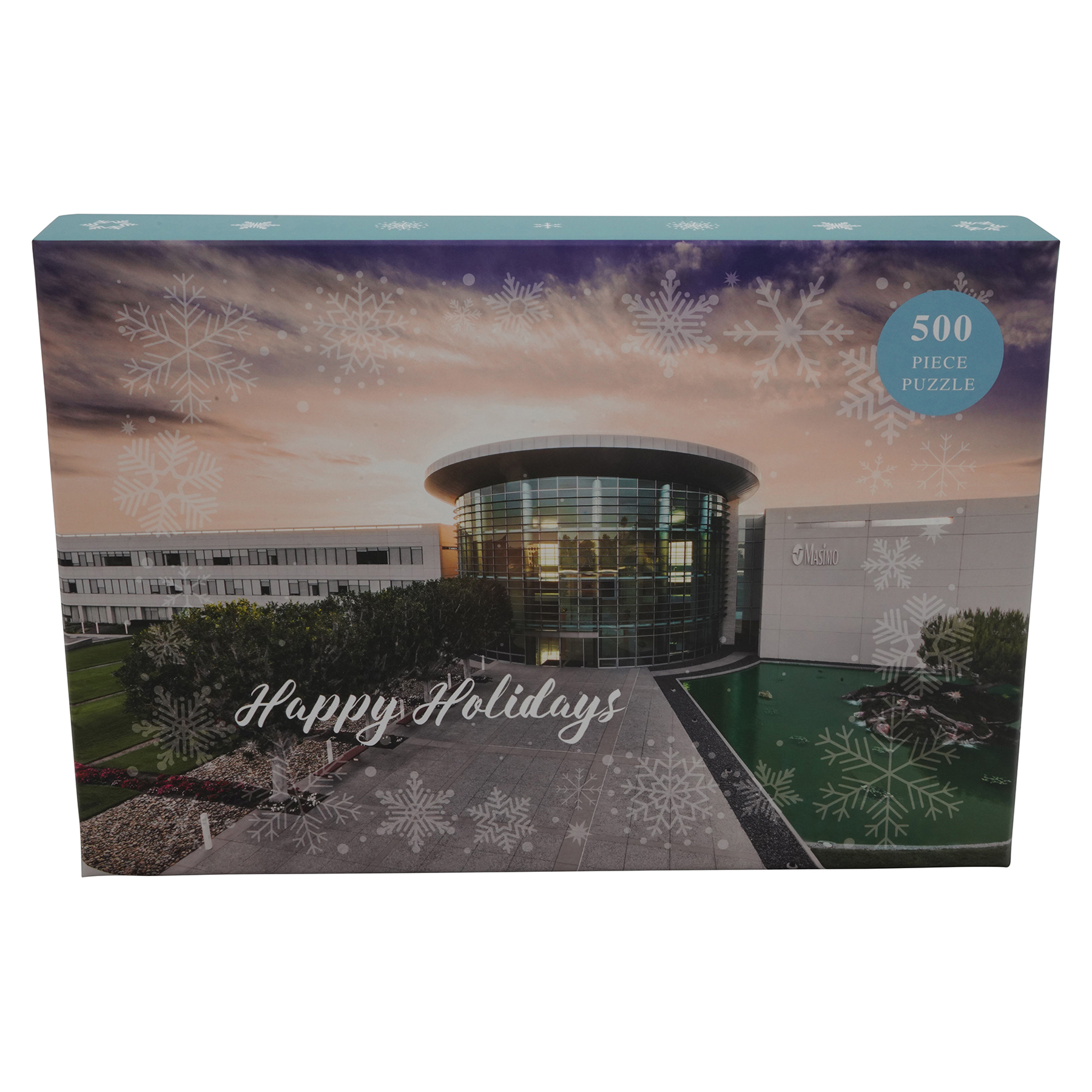Mosaic Custom 500-Piece Jigsaw Puzzle – 22.4" x 16.54", Any Design, Low Minimum 12