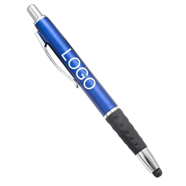 Custom Plastic Gripper Stylus Pen 6