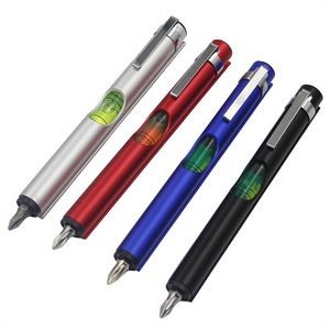 Multi Function Screwdriver With Built In Level And Pocket Clip 7