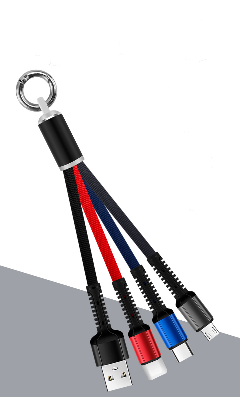 Portable Multi Charging Keychain 3