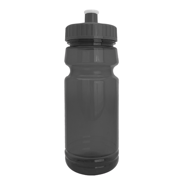 Cycle 24oz Recycled Transparent Bike Bottle w/Push-Pull Lid 40