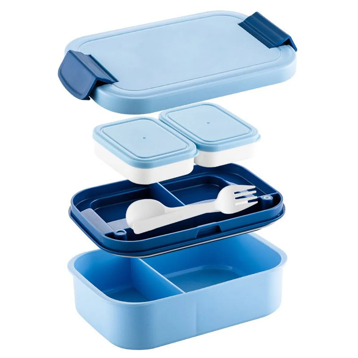 Portable Safe Fresh-Keeping Storage Double-Layer Lunch Box 4