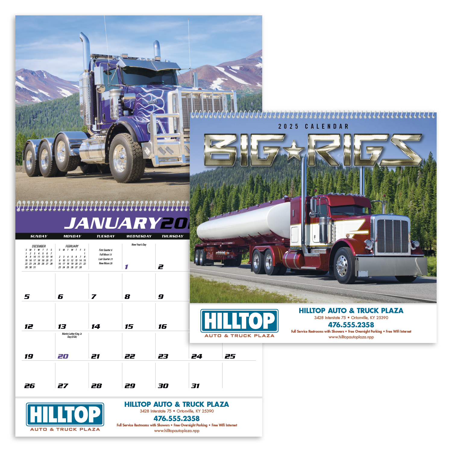 Triumph® Calendars Big Rigs Calendar 4