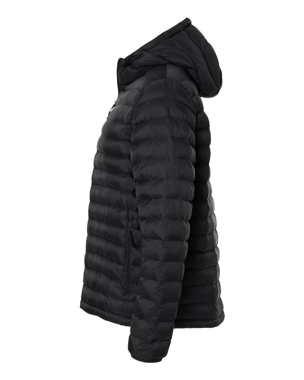 Men's Lightweight Poly-filled Hooded Puffer Jacket - 26715 8