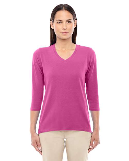 Women's Perfect Fit™ Bracelet-Length V-Neck Top - DP184W 46