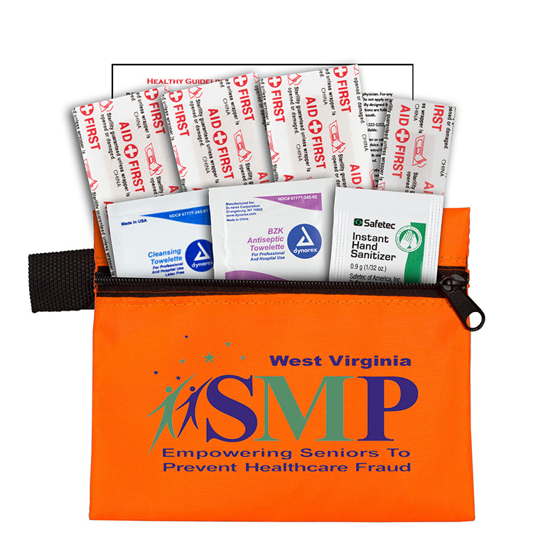 "SAFE HELPER" 8 Piece Hand Sanitizer First Aid Kit 17