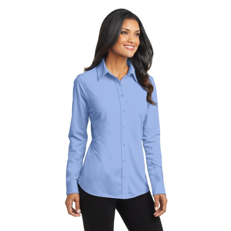 Port Authority Ladies Dimension Knit Dress Shirt. 18