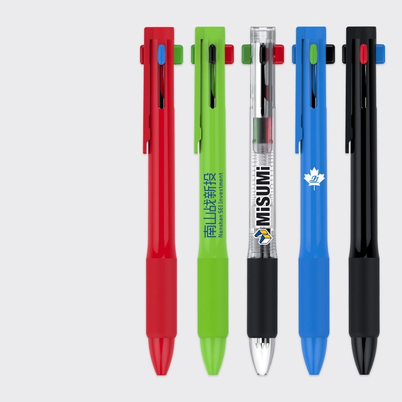 Custom ABS Materials 4-Color Ballpoint Pen 6