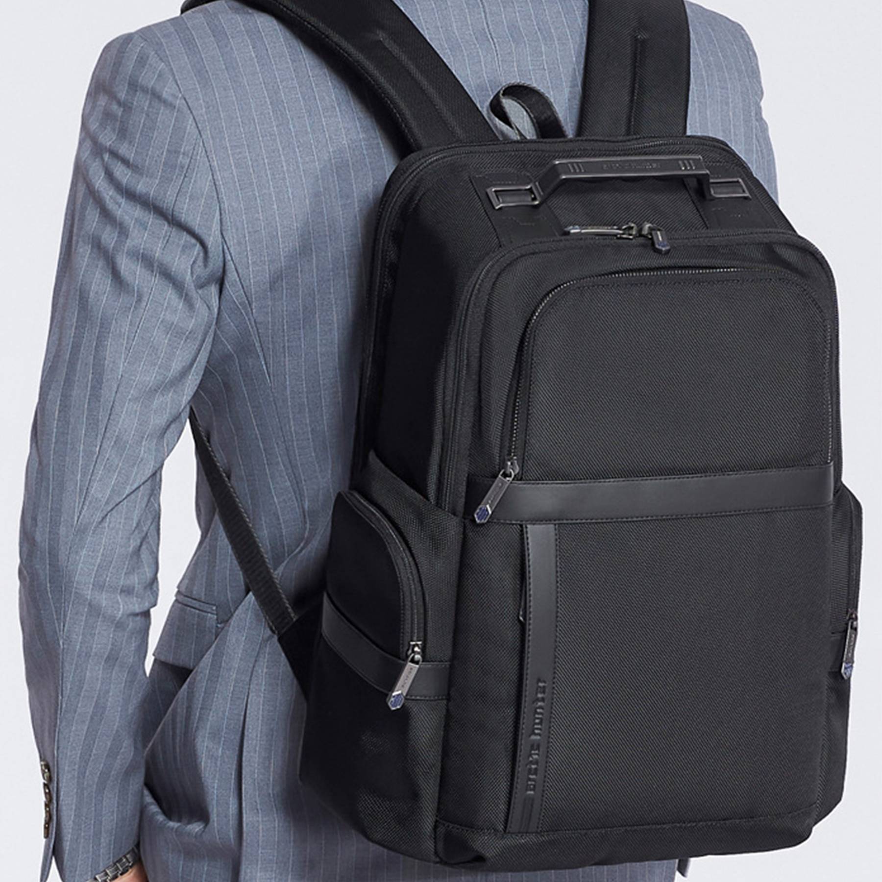 Polyester Multicolor Backpack with USB ChargerPort 6
