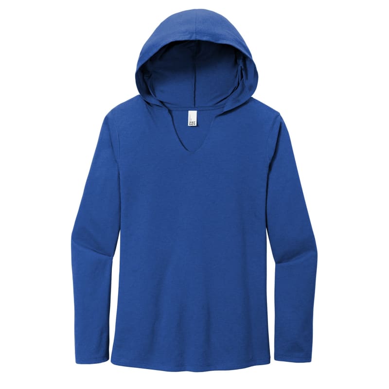 District Women's Perfect Tri Long Sleeve Hoodie. 2