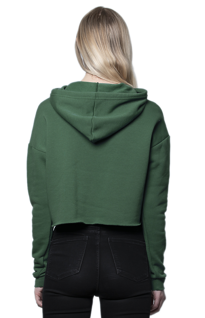 Women's Fashion Fleece Crop Hoodie 3