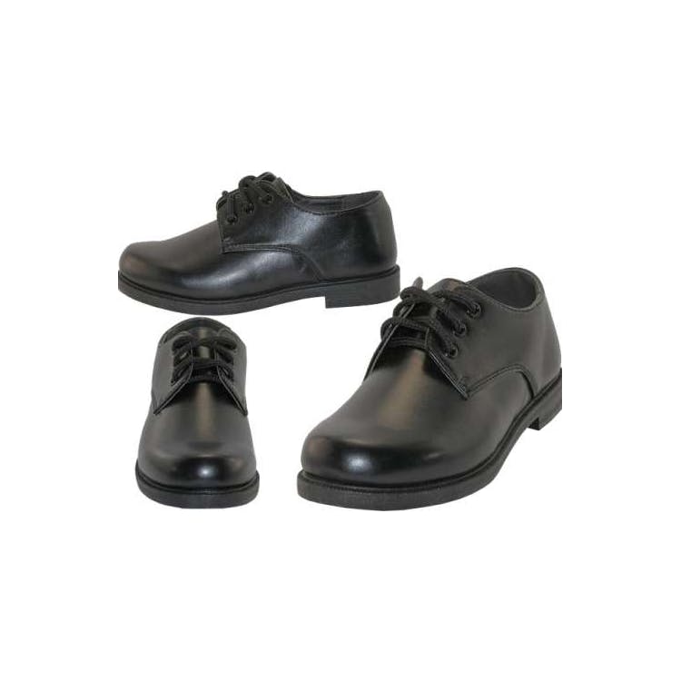 Boys' School Shoes Black Size 11-3 Age 4-8 Years 2
