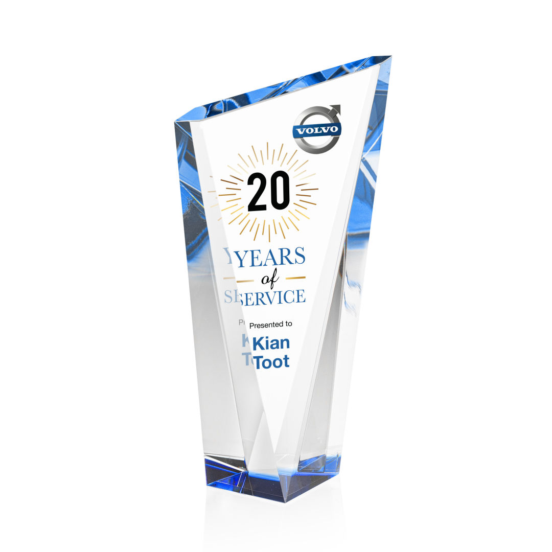 Plymouth VividPrint™ Award - Blue 1