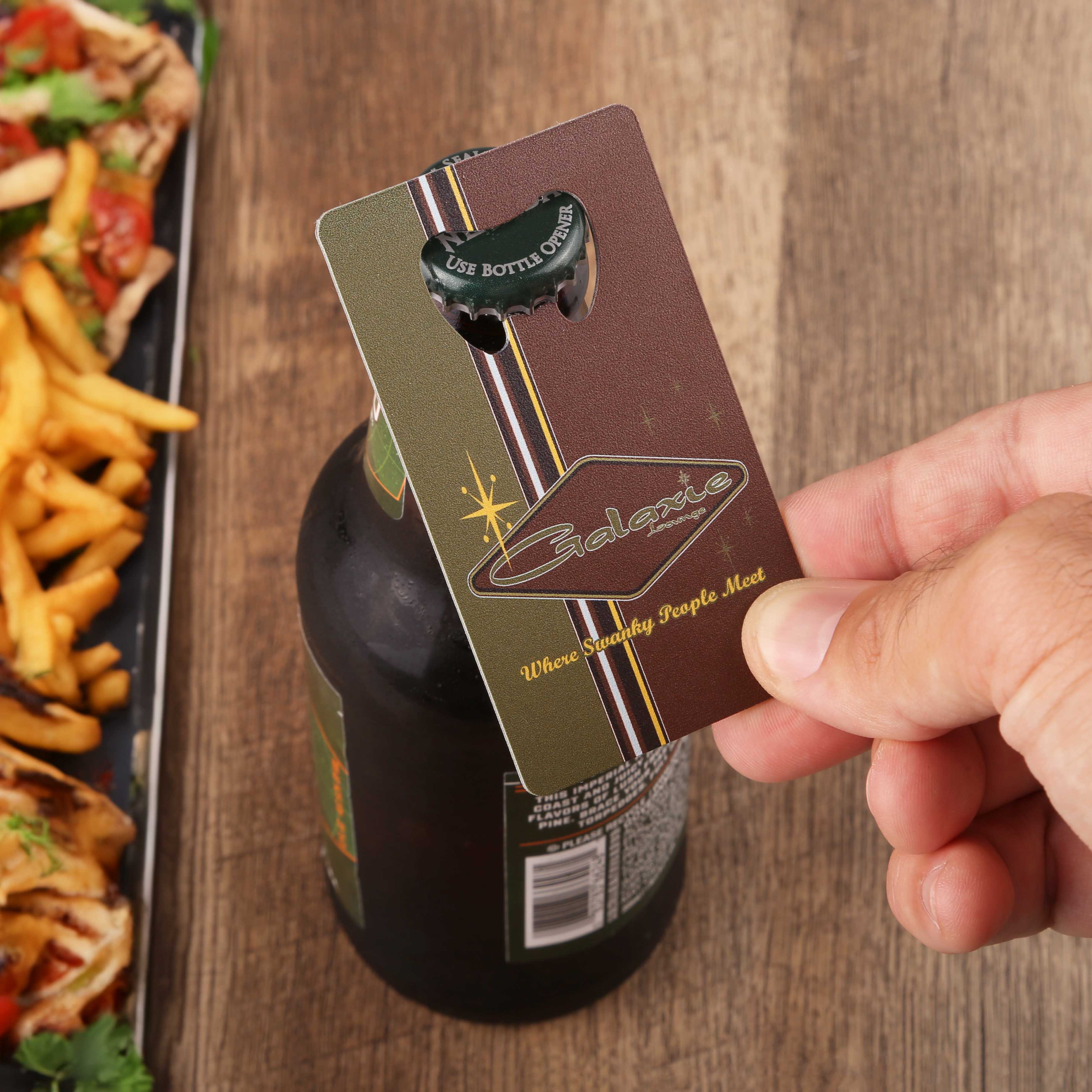 Metal Wallet Size Bottle Opener