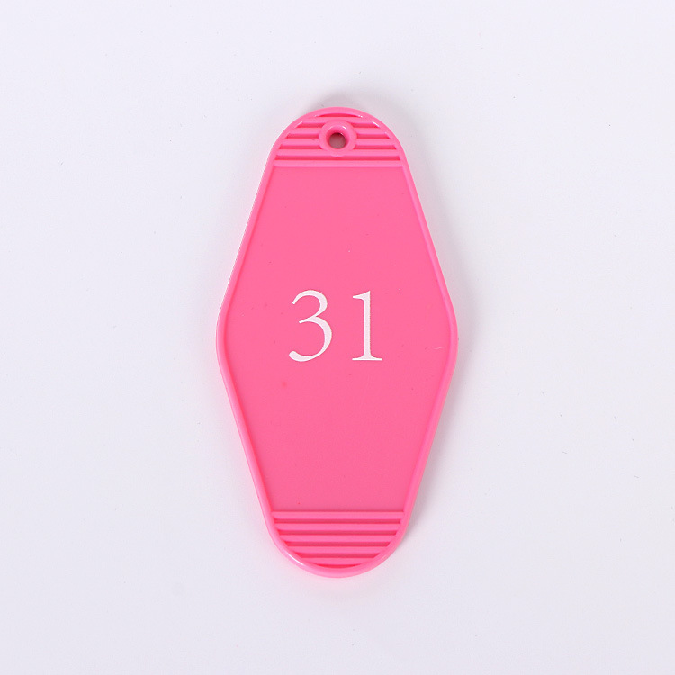 Motel Key Tag W/ Keyring 9