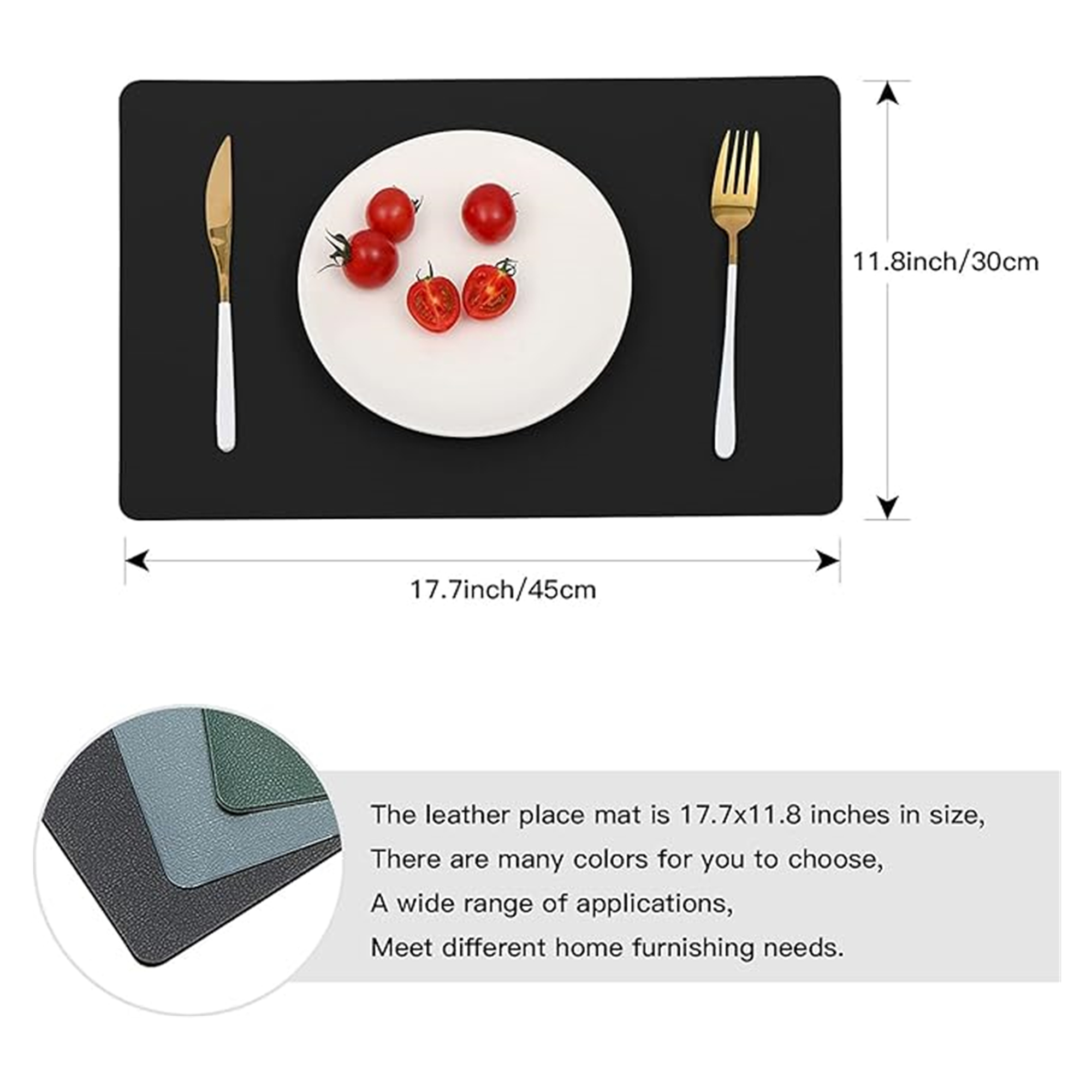 Leather Place Mats For Dining Table 2
