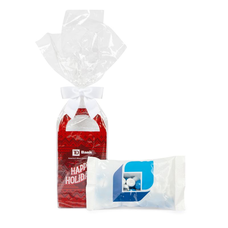 Holiday Gift Tote with Chocolate Buttons 1