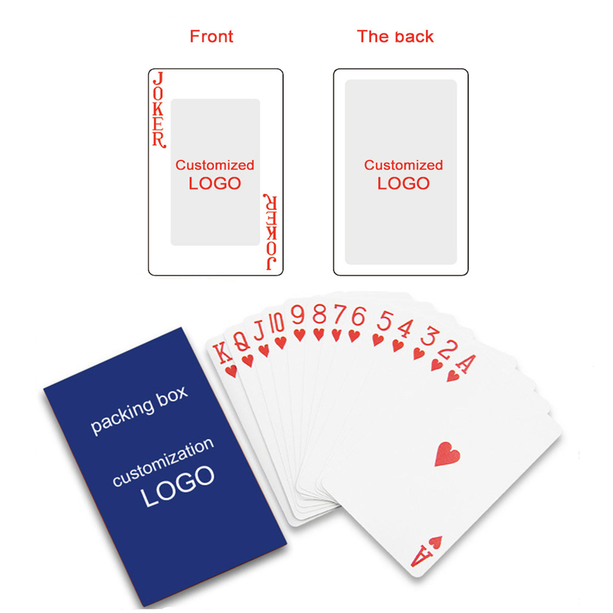 54 PCS Playing Poker Cards 1