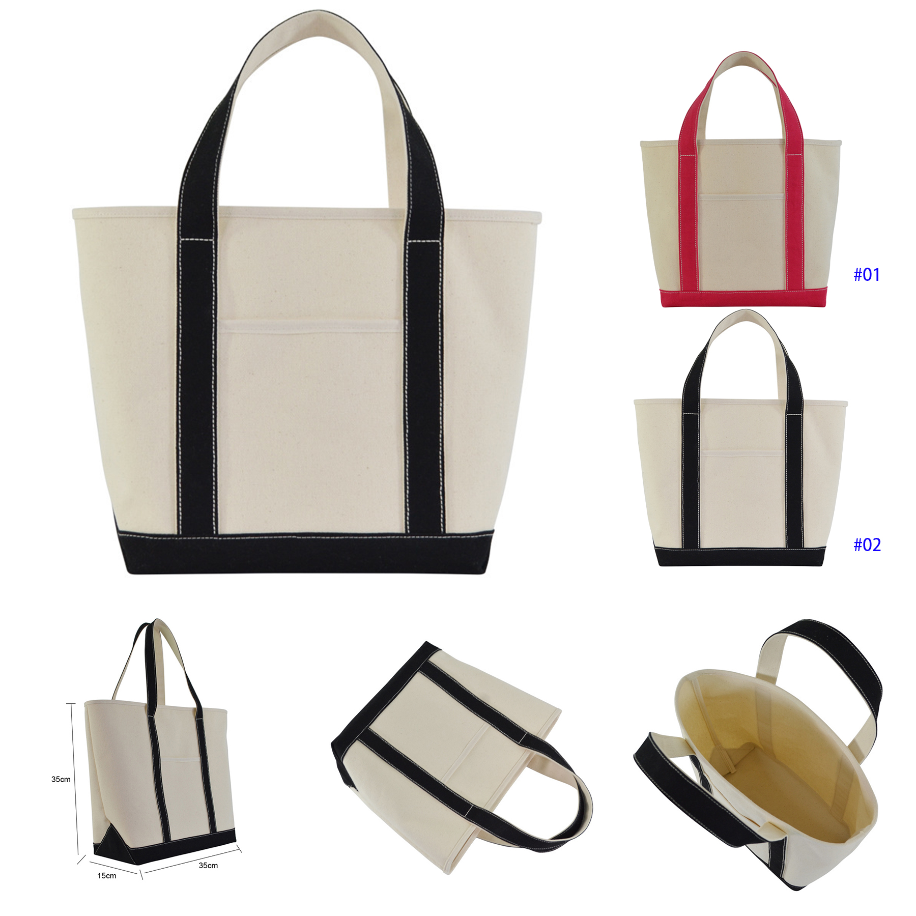 Organic Tote Bag, custom tote bag with logo imprint 2