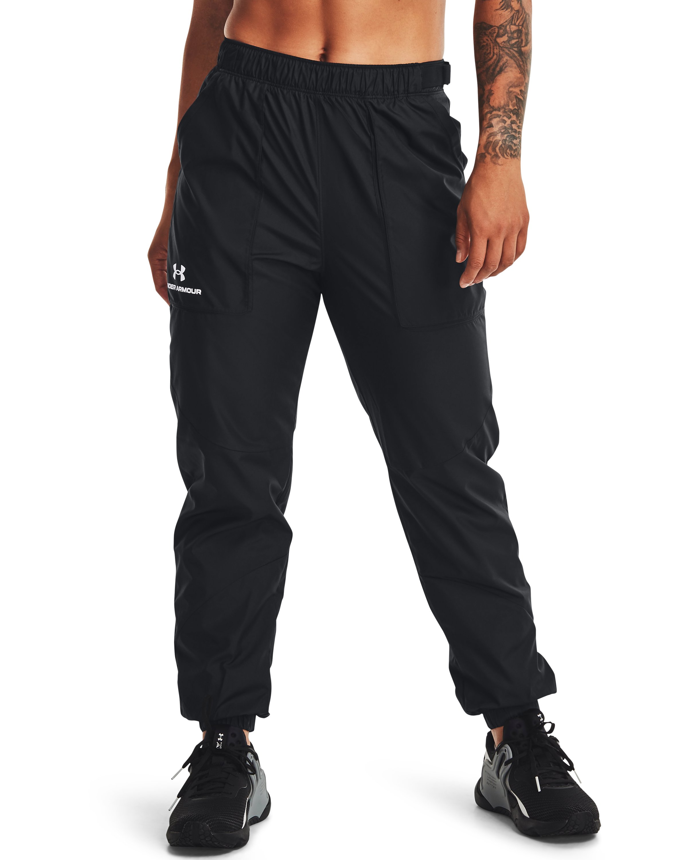 Women's UA RUSH Woven Pants  2