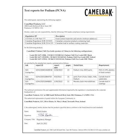 CamelBak Podium® 3.0 Chill 21oz 11