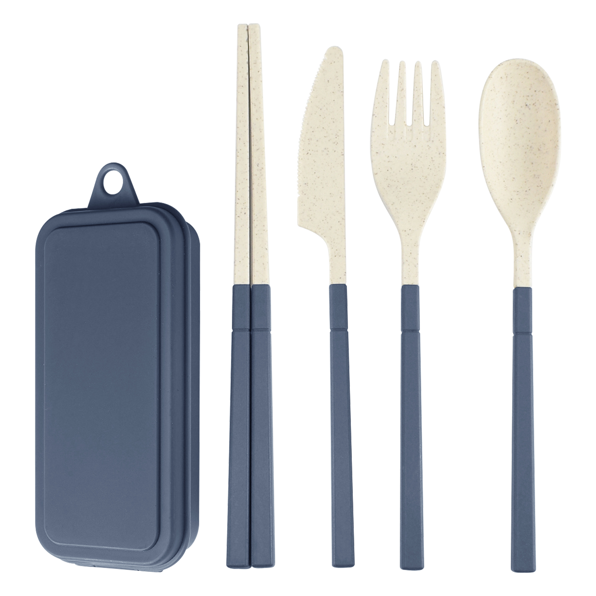 Portable Lunch Tableware Set 4