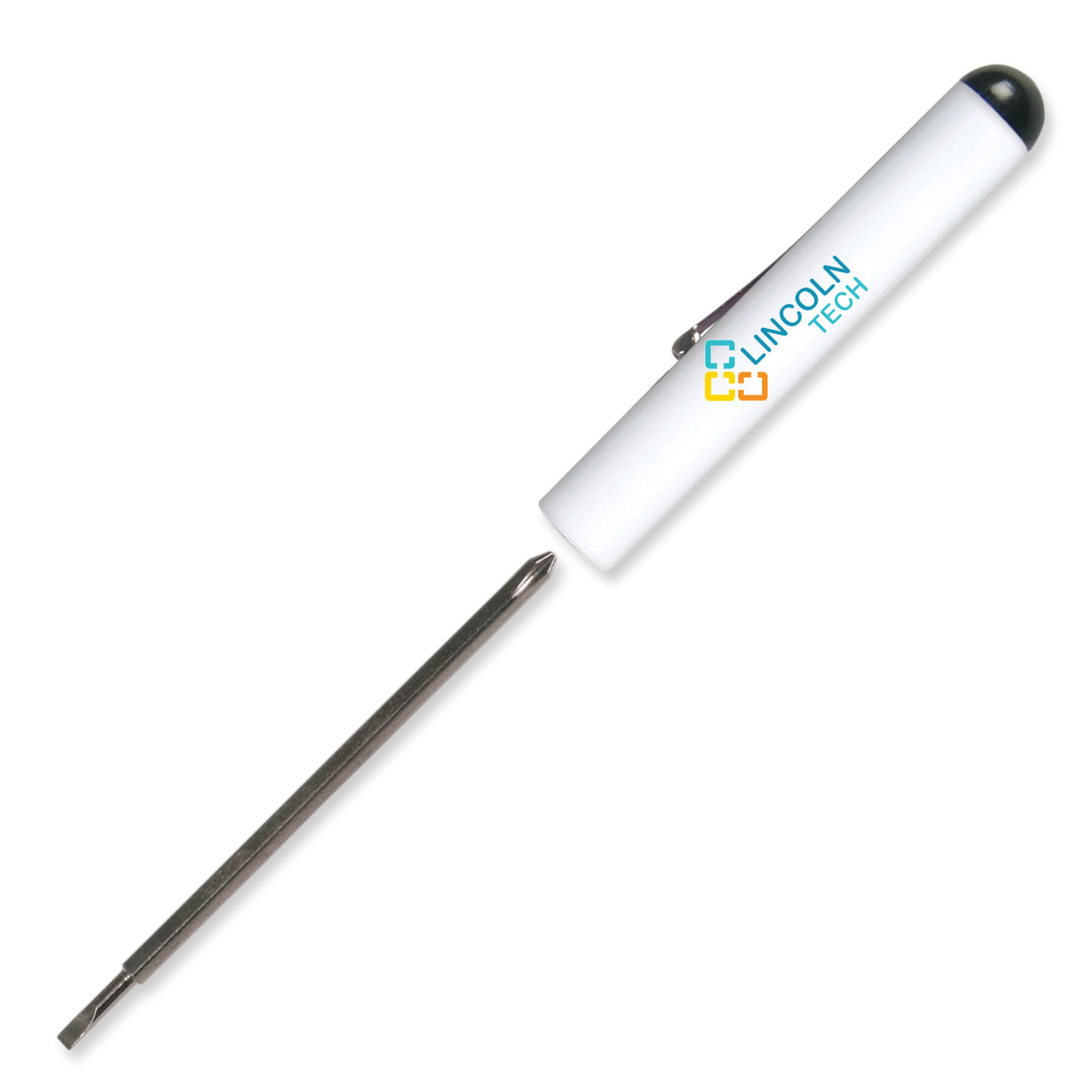 Pocket Screwdriver Reversible Tech Blade + Button Top 31