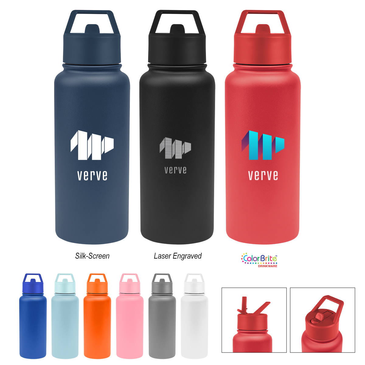 32 Oz. Cambria rPET Bottle