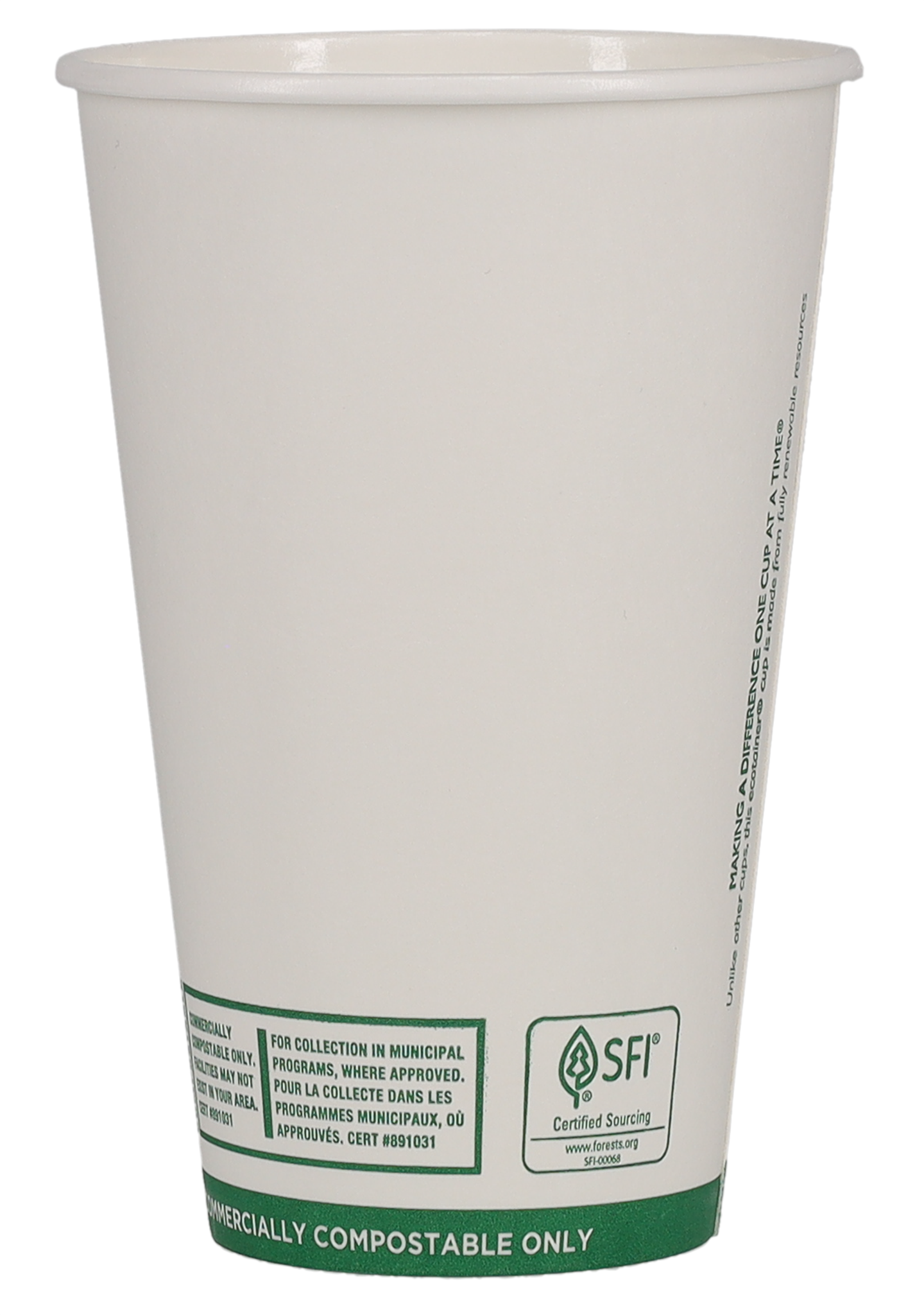 16 oz Paper Cup Eco White Digital Print 7