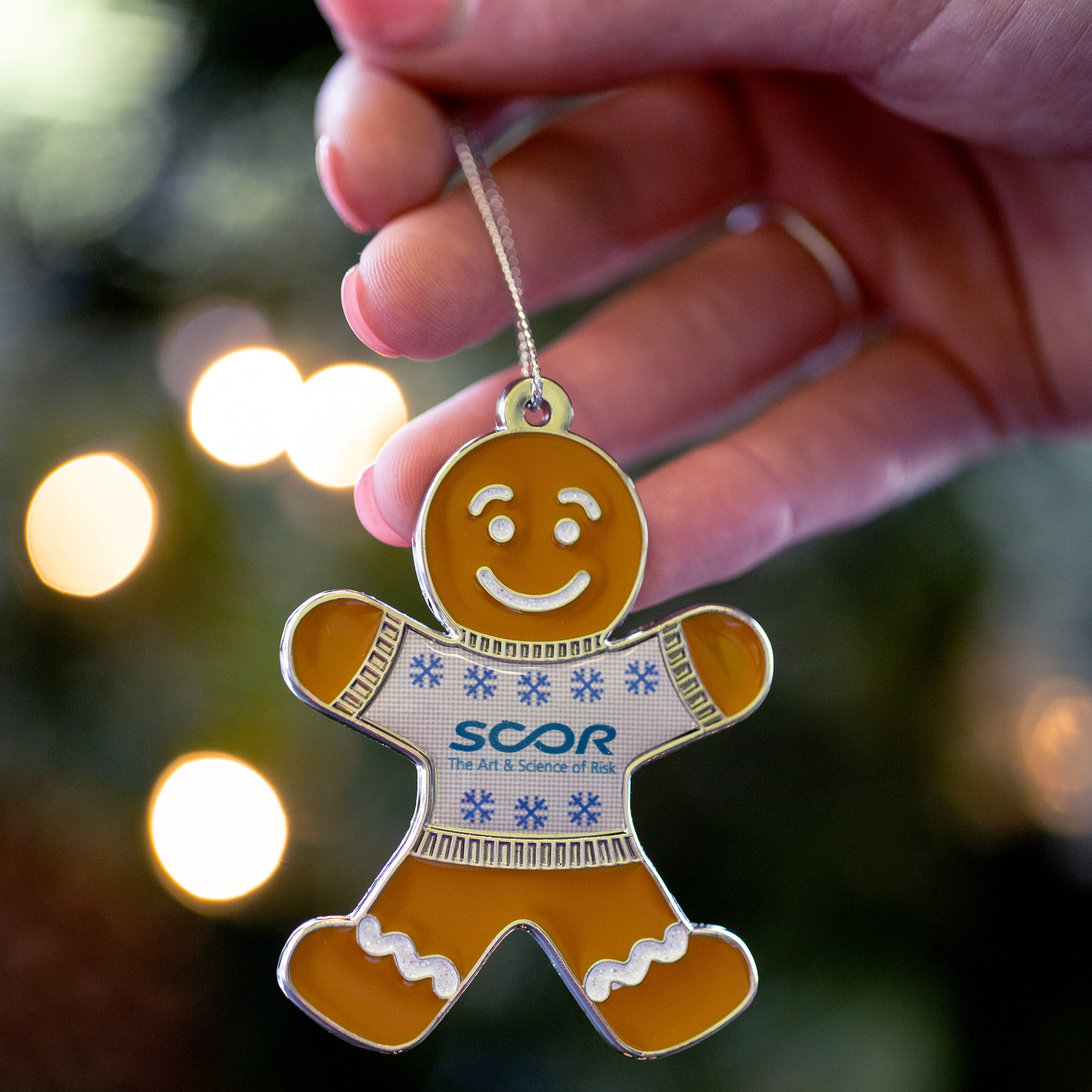 Gingerbread Man Holiday Ornament 3