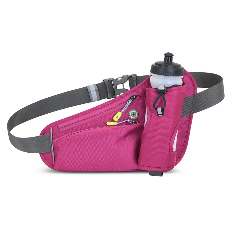 Running Belt Hydration Waist Pack With Water Bottle Holder 5
