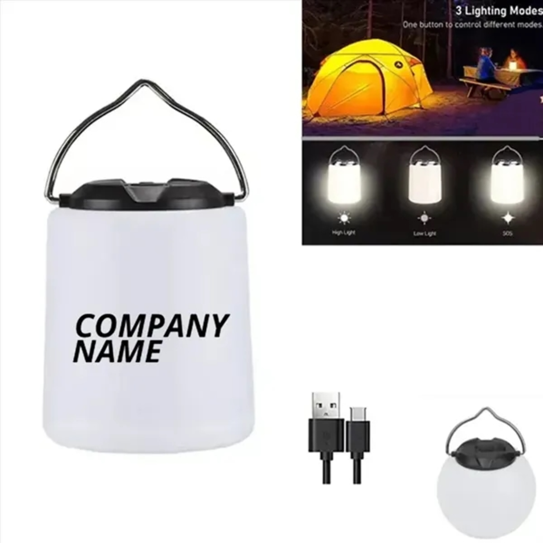 Rechargeable LED Camping Lantern 2