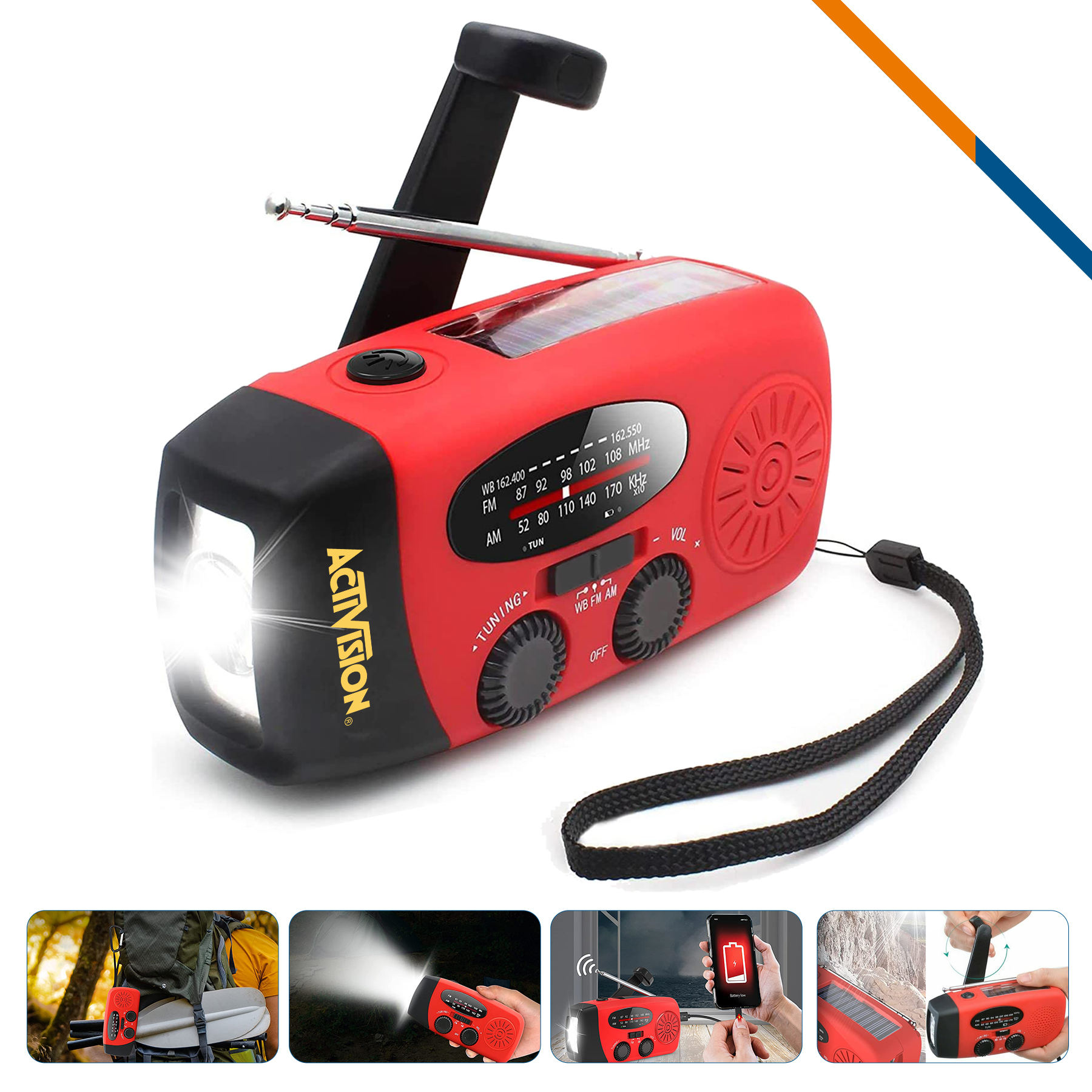 Warsa Hand-Crank Radio 6