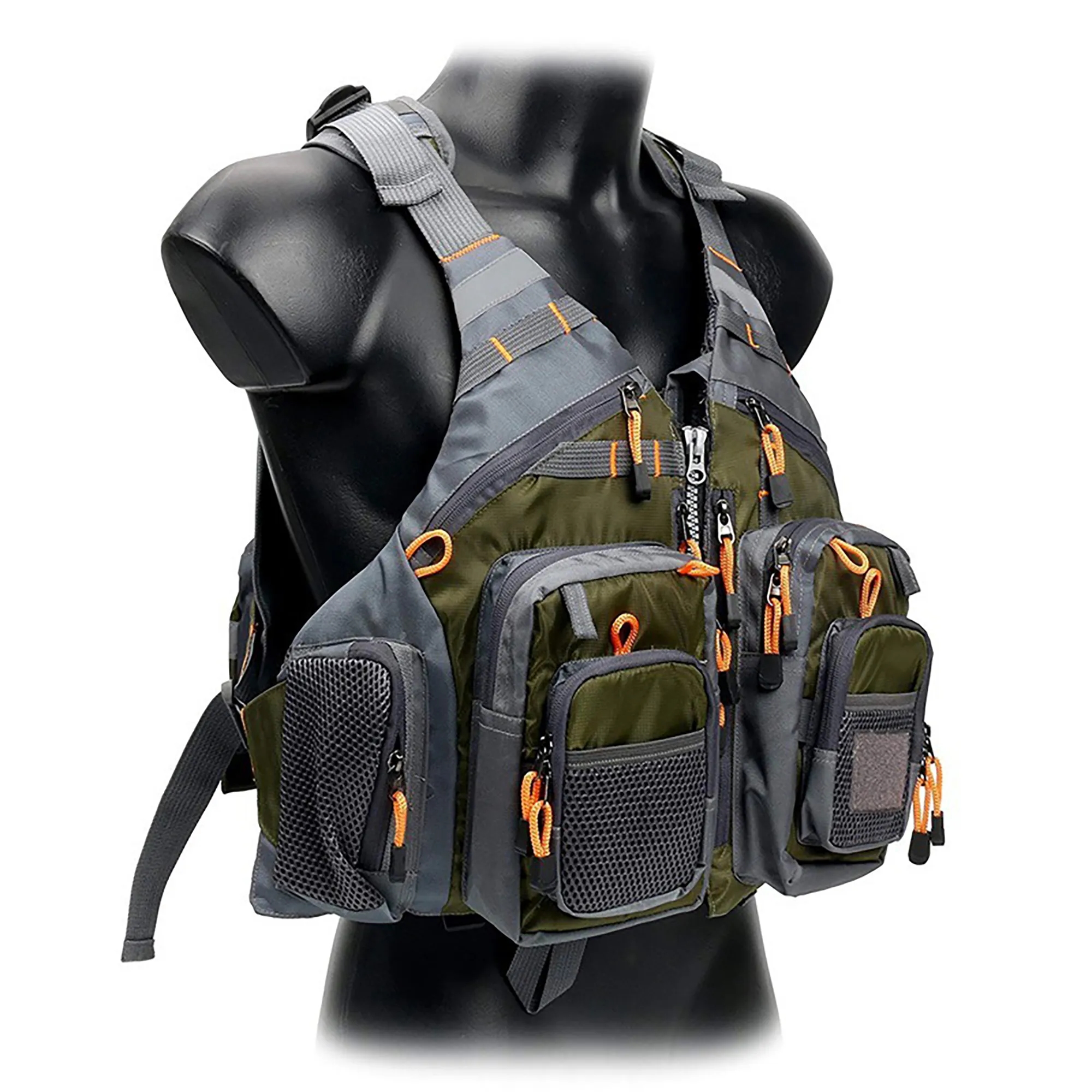 Adjustable Multi-Pocket Life Vest 6