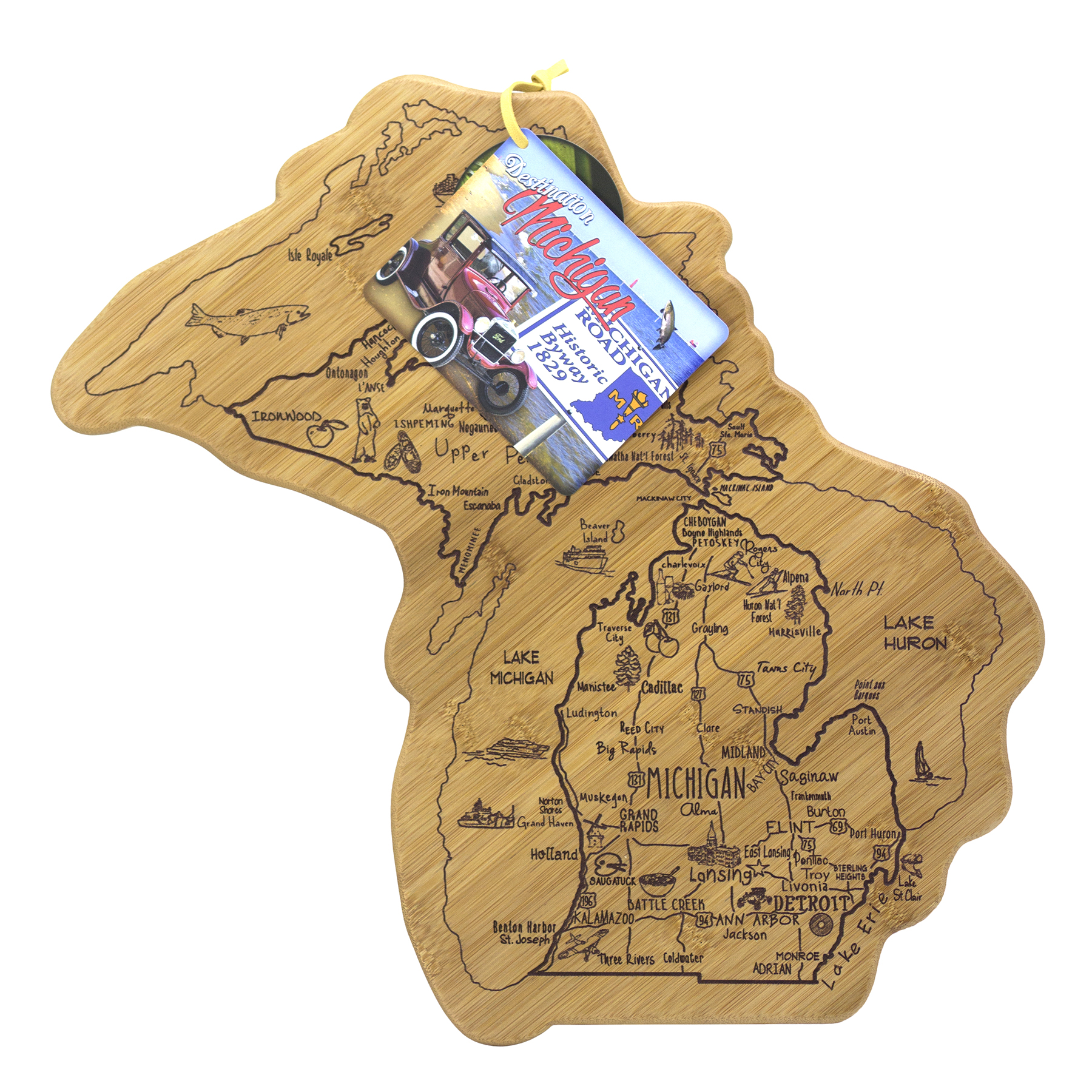 Destination Michigan Cutting & Serving Board 1
