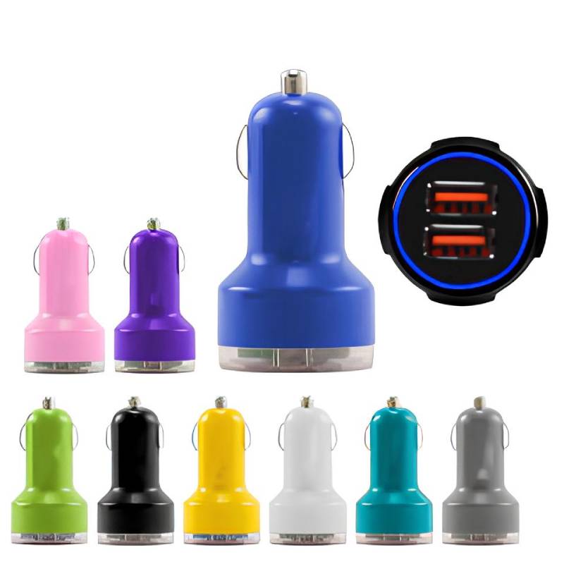 Dual USB Car Adapter Chargers 2