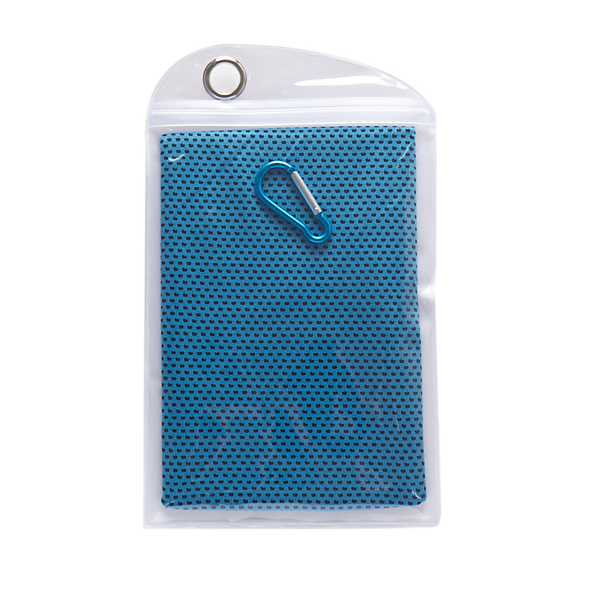 Cooling Mesh Towel With Carabiner Clip 35.4" x 12" 2