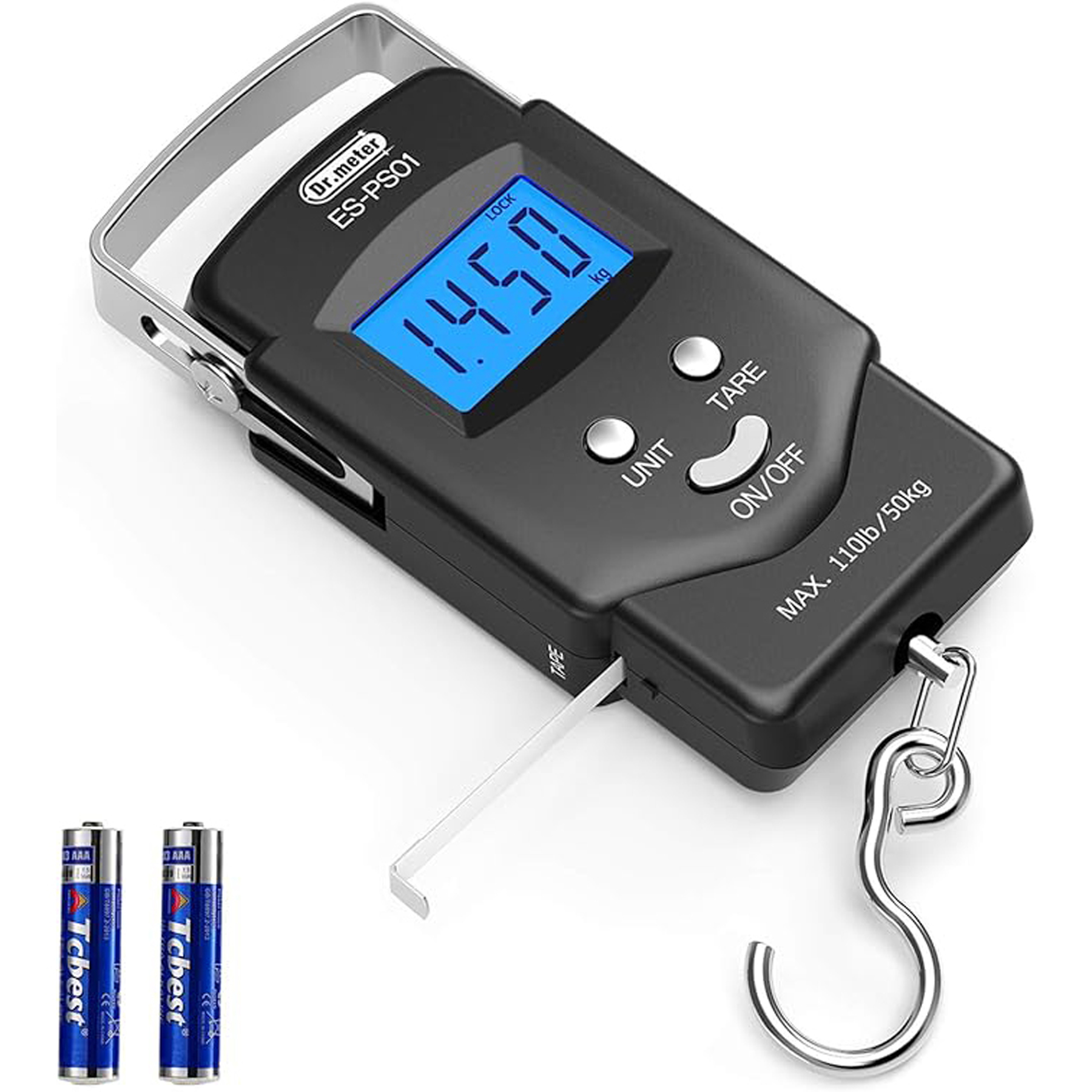 Digital Fishing Luggage Scale with Backlit LCD 1