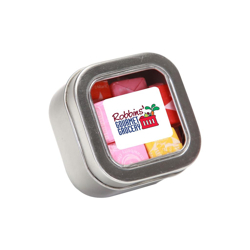 Small Square Window Tin Standard Fill 6