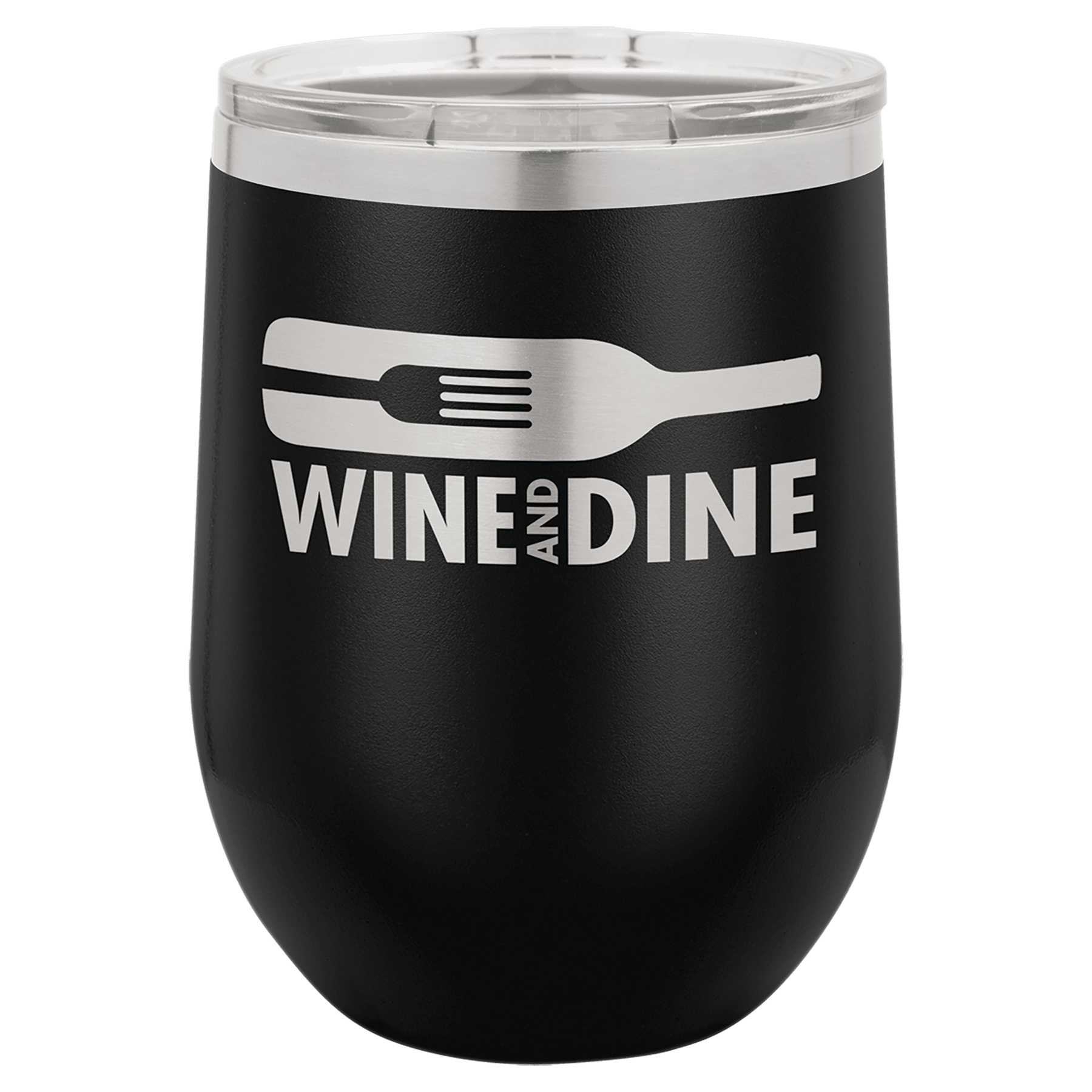 12 Oz. Stainless Steel Vacuum Insulated Stemless Wine Tumbler With Lid 10